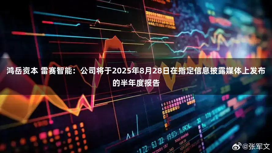 鸿岳资本 雷赛智能：公司将于2025年8月28日在指定信息披露媒体上发布的半年度报告